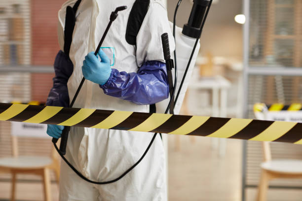 Professional Biohazard technician working in Hobart, WI